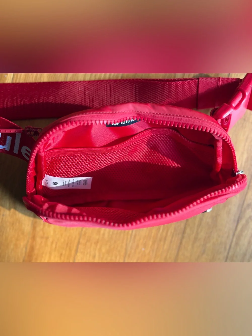 *RARE* Lululemon Educator Everywhere Belt Bag Red One Size